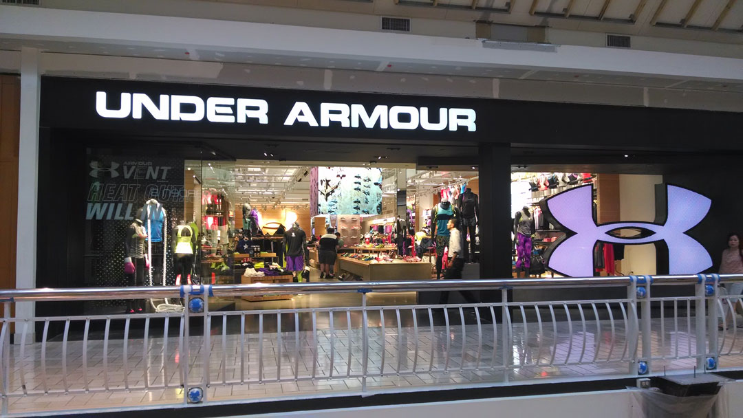 under armour mall