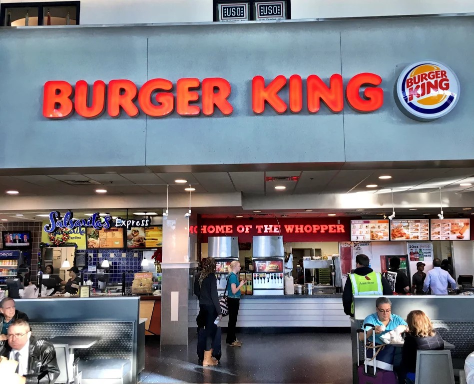 YUL Montreal Airport Burger King