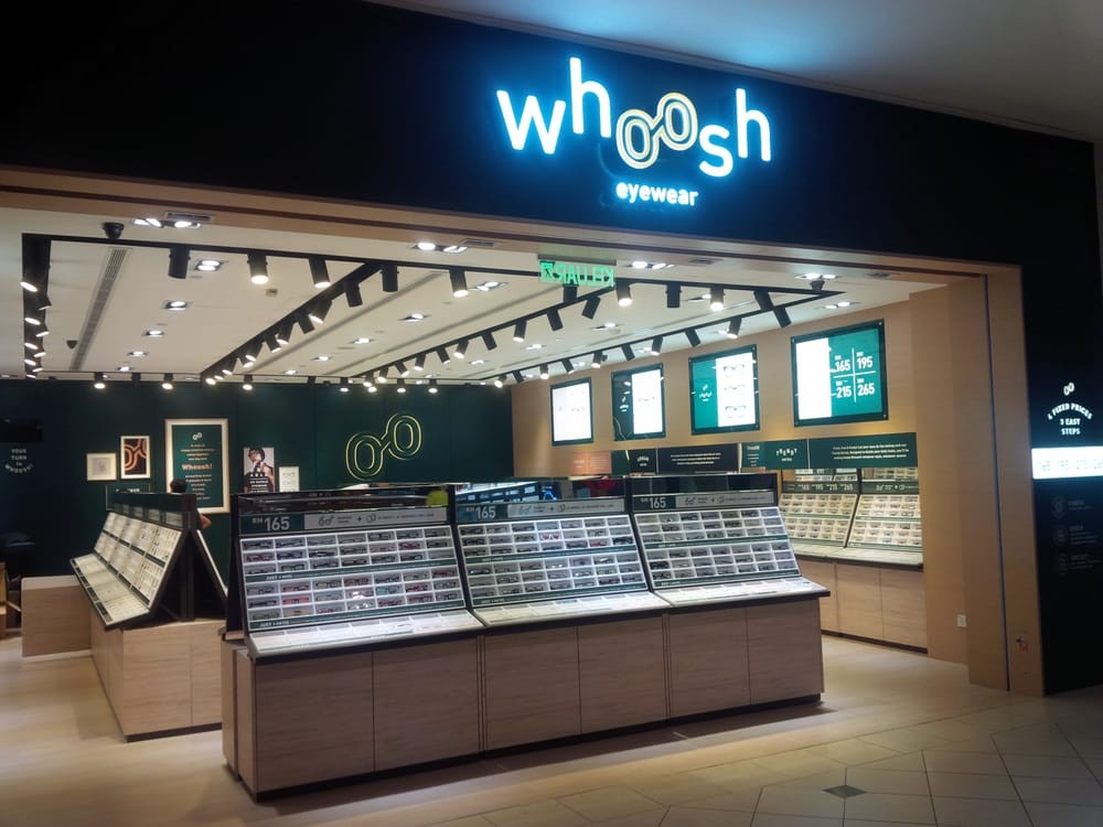 Suria KLCC Kuala Lumpur Whoosh & Eyefont