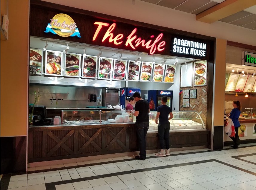 Miami International Mall Doral Florida The Knife Food Court